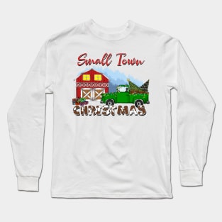 Small Town Christmas Long Sleeve T-Shirt